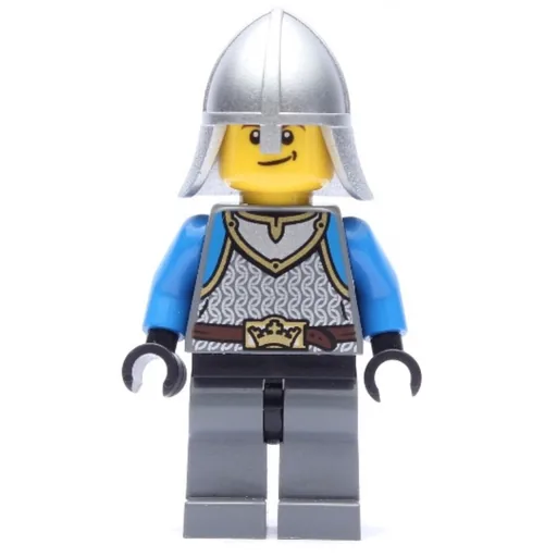 Knight (Blue, Helmet)