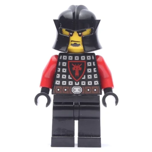 Dragon Knight (Red, Helmet, Soul-patch)