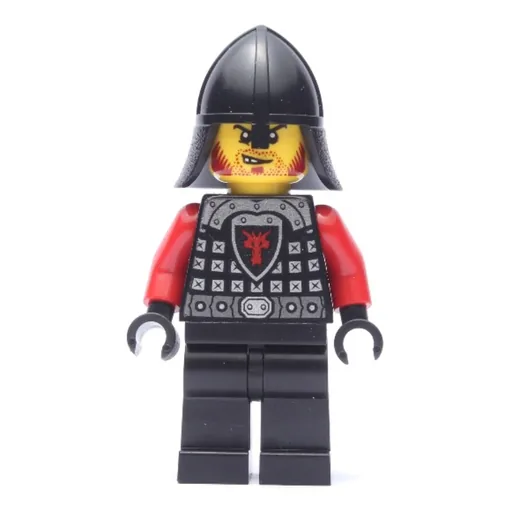 Dragon Knight (Red, Helmet, Red Beard)
