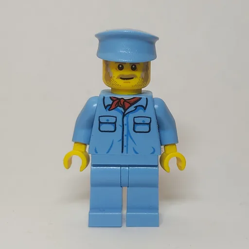 LEGO minifig Train Conductor (fig-010255)