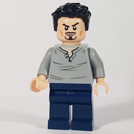 Tony Stark (Light Bluish Grey Shirt)