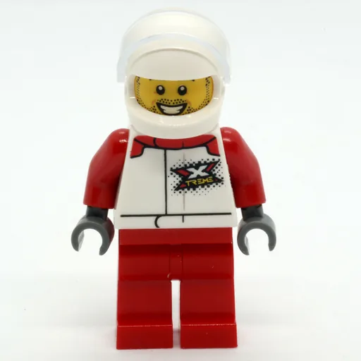 Pilot (White Torso, Red Legs, White Helmet)