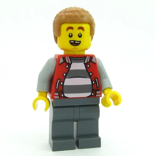 LEGO minifig Hacksaw Hank (fig-010288)