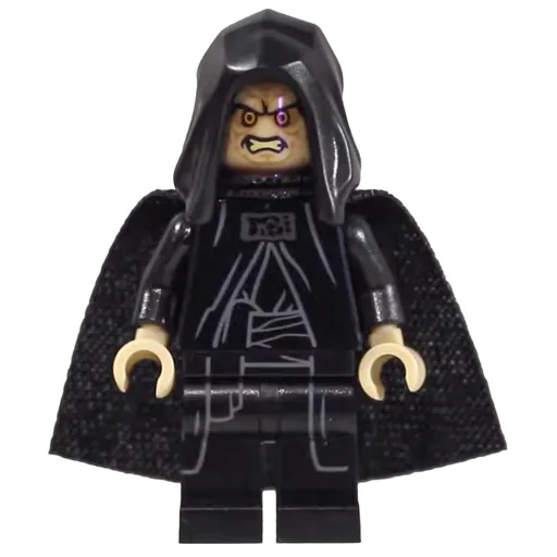 Emperor Palpatine (Tan Skin, Open Hood (19888 Cape))