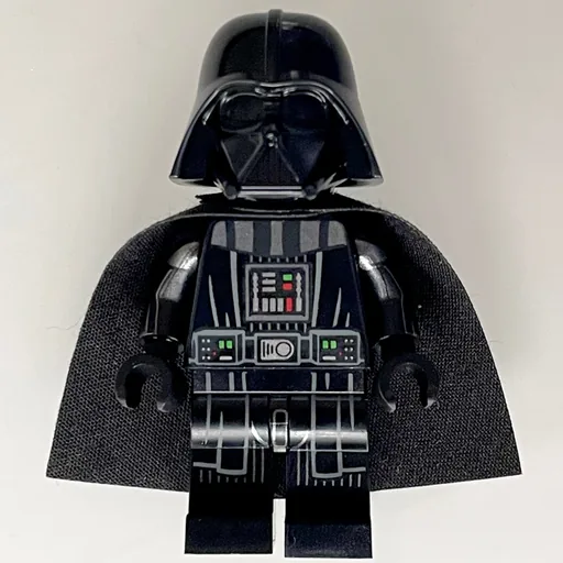 Darth Vader (White Skin, 50231 Cape, Robe Hem and Stripes on Legs, Printed Arms)