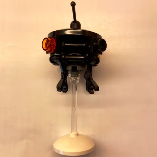 Imperial Probe Droid (White Dish Stand (Lever on Top))