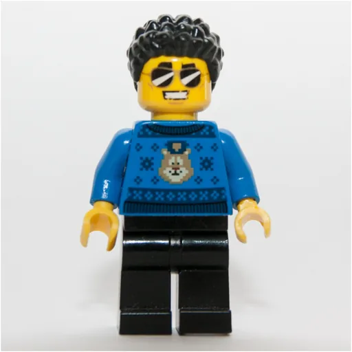 Duke Detain (Blue Christmas Sweater)