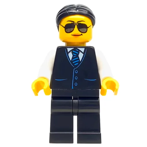 LEGO minifig Limo Driver (fig-010576)