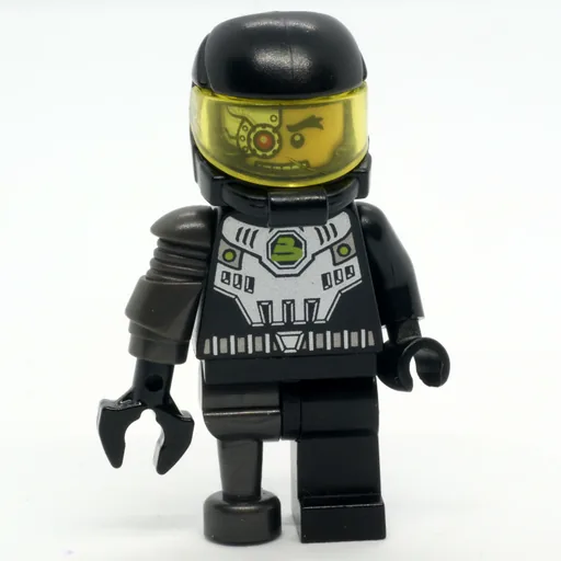 Space Villain (Flat Silver Peg Leg)