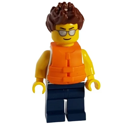 LEGO minifig White Torso (fig-010635)
