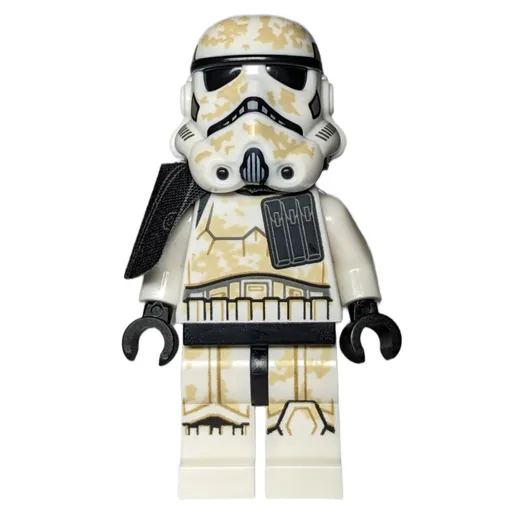 Sandtrooper (Black Pauldron, Neck Bracket with Double Stud, Closed Mouth)