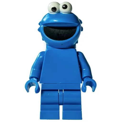 LEGO minifig Cookie Monster (fig-010728)