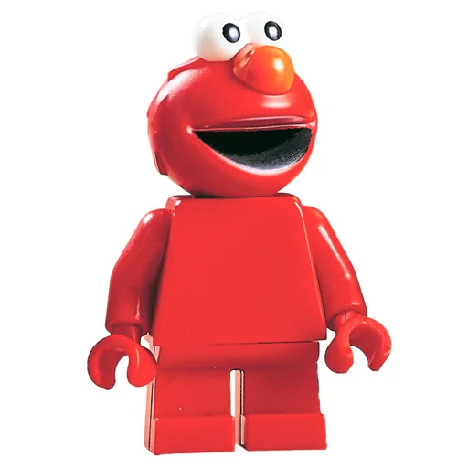 LEGO minifig Elmo (fig-010729)