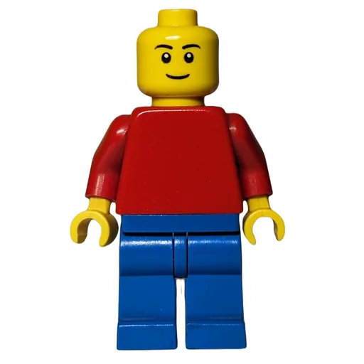 Red Torso (Blue Legs, Smile)