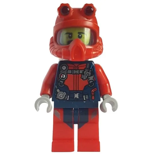 LEGO minifig Diver (fig-010758)