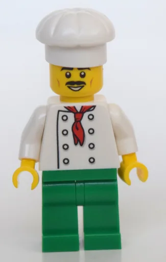 Chef (Green Legs, Chef Hat, Moustache)