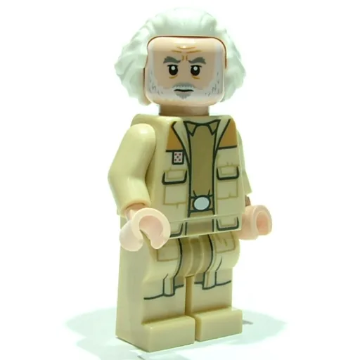 LEGO minifig General Dodonna (3626c Head) (fig-010860)