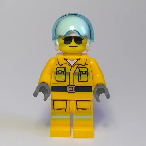 LEGO minifig Pilot (fig-010870)