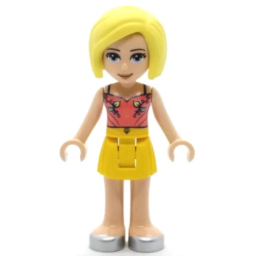 Roxy (Coral Top, Yellow Skirt)
