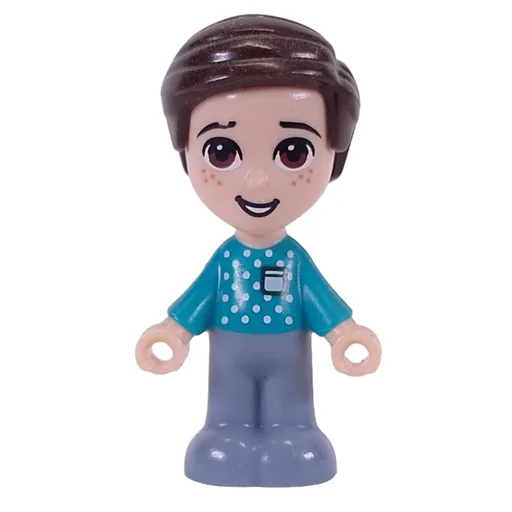 Henry (Microdoll - Dark Turquoise Shirt, Light Bluish Grey Pants)