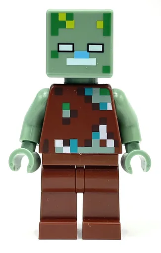 LEGO minifig Zombie (fig-010916)