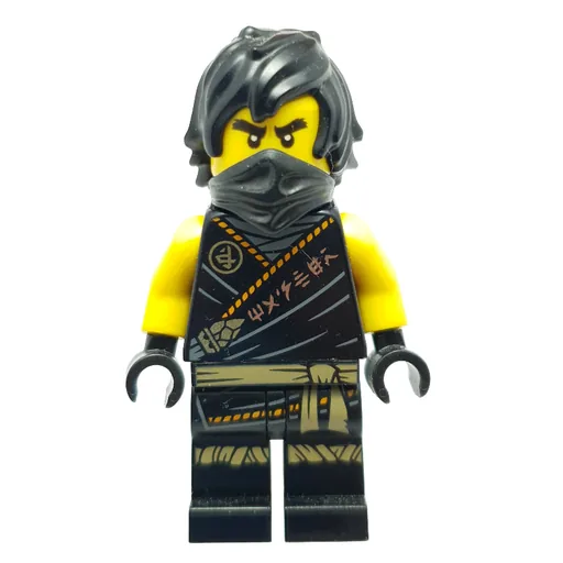 LEGO minifig Cole with Hair (Legacy) (fig-010975)