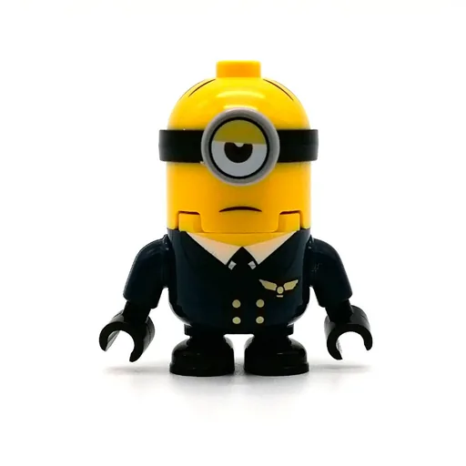 Minion Stuart (Blue Overall, Half Closed Eye)