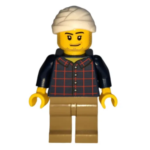 Charlie Glitche (Dark Blue Torso, Dark Tan Legs, White Bandages on Head)