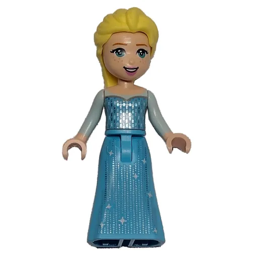 Elsa (Medium Azure Dress, No Cape)