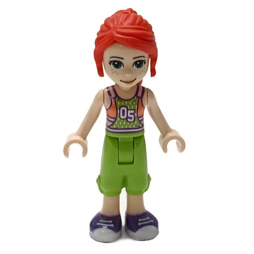 Mia (Coral/Lime Top, Lime Pants)