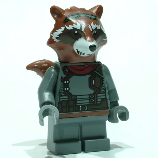 Rocket Raccoon (Dark Bluish Gray Outfit)