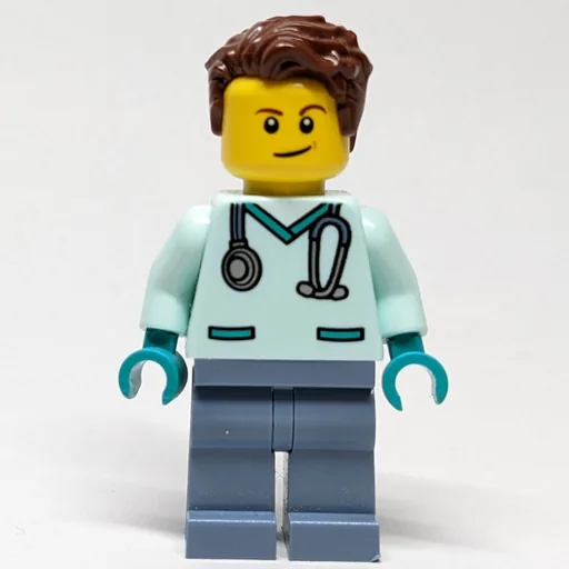 Vet (Man, Light Aqua Scrubs)