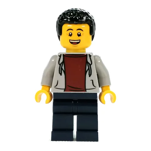 LEGO minifig Light Bluish Grey Torso (fig-011447)