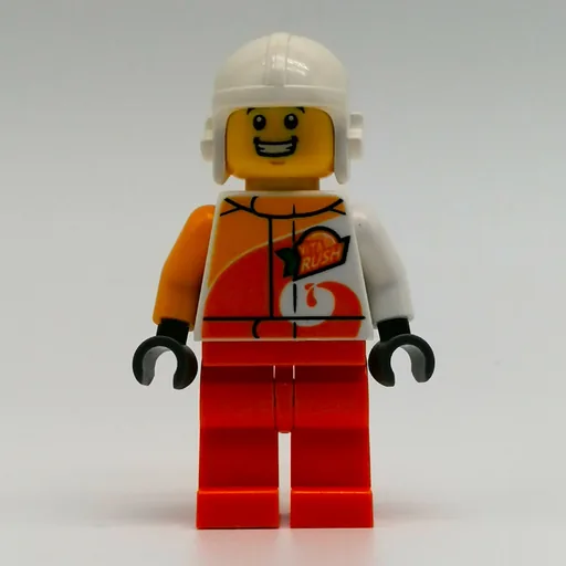 White/Orange Torso (Orange Legs, White Helmet)