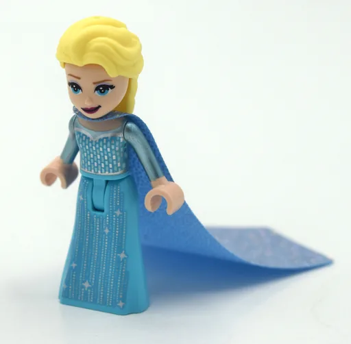 Elsa (Medium Azure Dress, Cape)