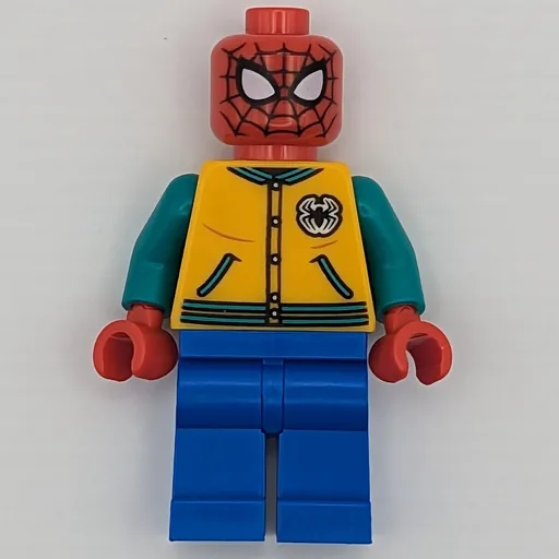 Spider-Man (Bright Light Orange Letterman Jacket)