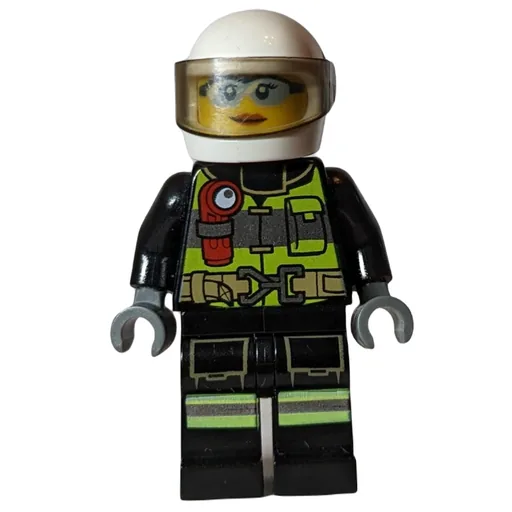 LEGO minifig Firefighter (fig-011733)