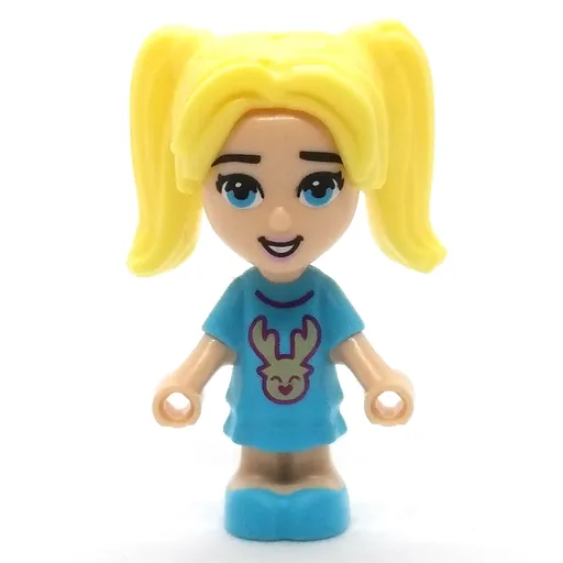 Stephanie (Microdoll, Medium Azure Dress)