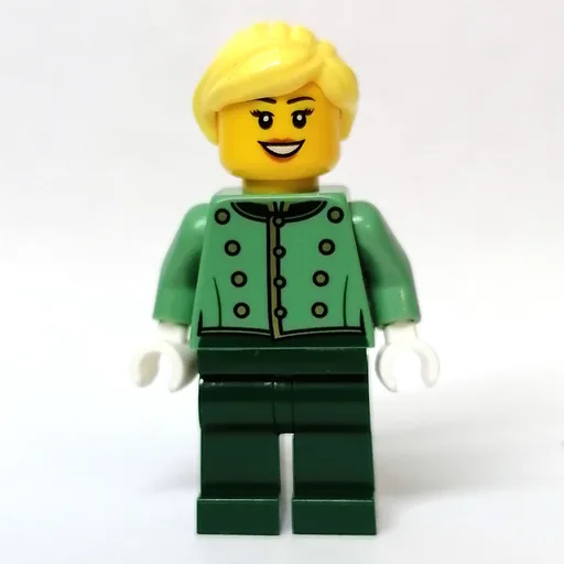 Picollo (Sand Green Torso, Dark Green Legs, Female)