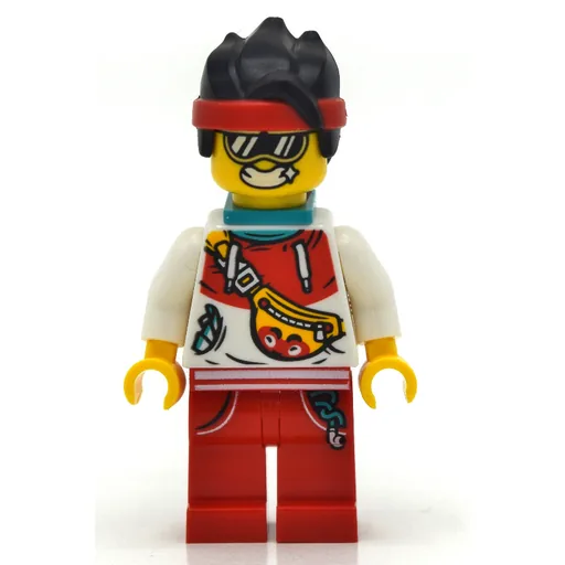 Monkie Kid (White Hoodie. Neck Bracket)