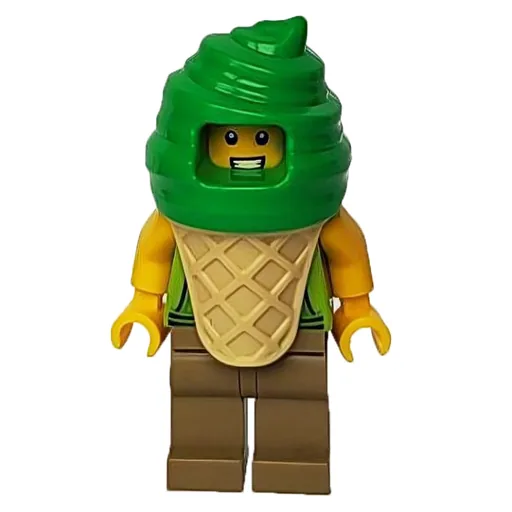 Ice Cream Vendor (Bright Green Ice Cream Suit)