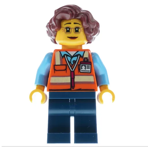 LEGO minifig Crossing Guard (fig-012011)