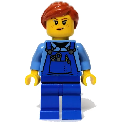 Woman (Blue Overalls)