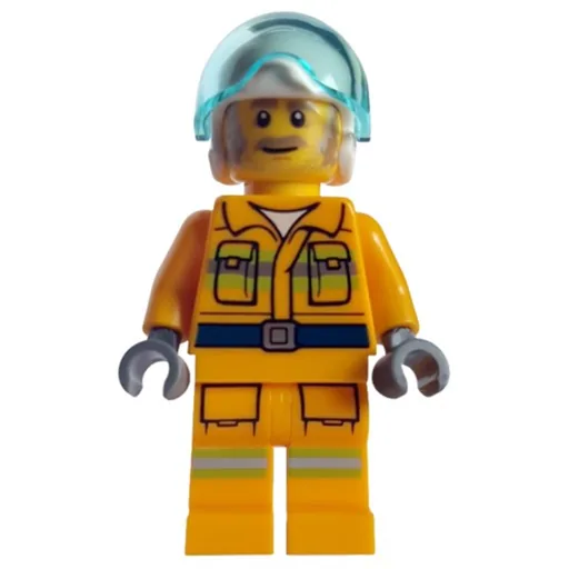 LEGO minifig Pilot (fig-012055)