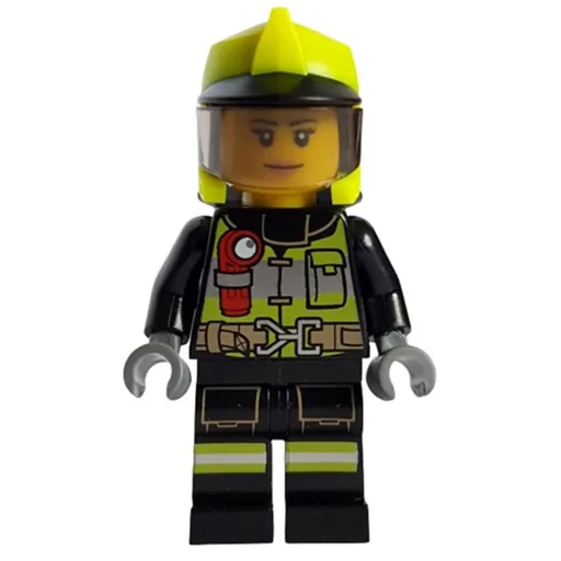 LEGO minifig Firefighter (fig-012058)