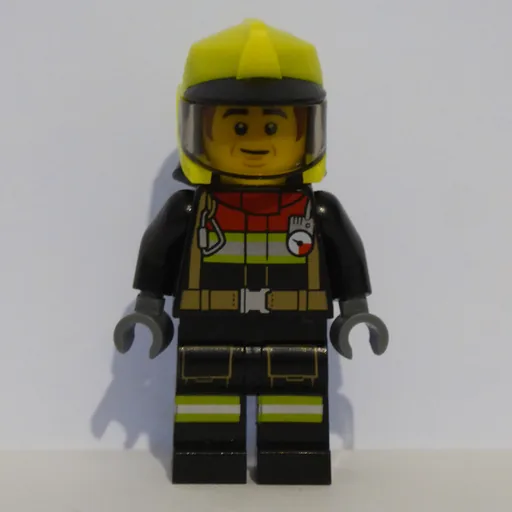 Bob (Black Firesuit, Vibrant Yellow Helmet)