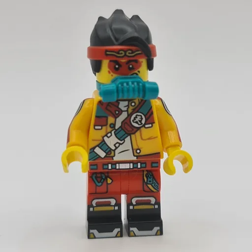 Monkie Kid (Bright Light Orange Jacket, Breathing Apparatus)