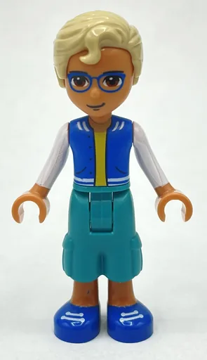 Sebastian (Blue Jacket, Dark Turquoise Pants, Tan Hair)