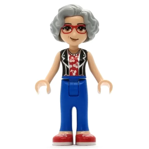 Dottie (Black Top, Blue Pants, Light Bluish Grey Hair)