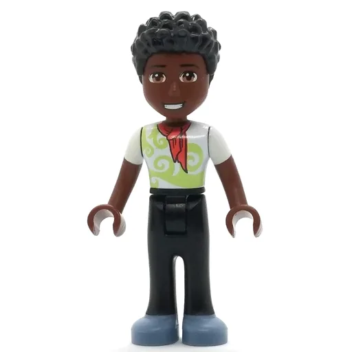 Trevor (White Shirt, Black Pants, Black Hair)